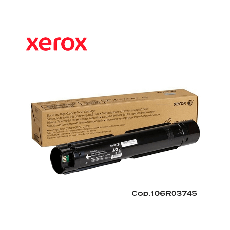 TONER XEROX 106R03745 BLACK PARA VERSALINK C7020 C7025 C7030