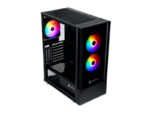 CASE ANTRYX RX-240 B500W FRGB FAN X3 VIDRIO TEMPLADO AC-RX240KFR-500CP S/FUENTE - Imagen 2