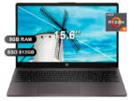 LAPTOP HP 255 G10 RYZEN5 7520U 2.8/ 4.3GHZ/ 8GB/ SSD512GB/ 15.6/ FREE/ A12HBLT