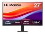 MONITOR LG 27U421A-B CURVO 100HZ/5MS FHD VA/USB-C/HDMI/ 27 pulgadas