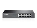 SWITCH TP-LINK 16PORT 10/100/1000 GIBABIT TL-SG1016D METALICO RACKMOUNT