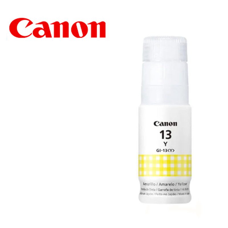 Botella de Tinta Canon GI-13 Yellow