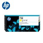 Cartucho de tinta 676M8A HP DesignJet YELLOW 738 de 300 ml