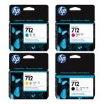 Tinta HP 3ED70A 712 Negro DesignJet  38ml - Imagen 2