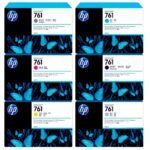 Tinta HP CM992A 761 Yellow DesignJet T7100 400ml - Imagen 2