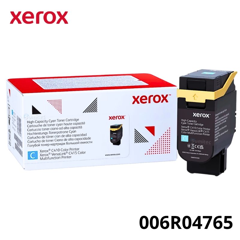 Xerox VersaLink C415 006R04765 Cyan, rendimiento de 7,000 páginas.