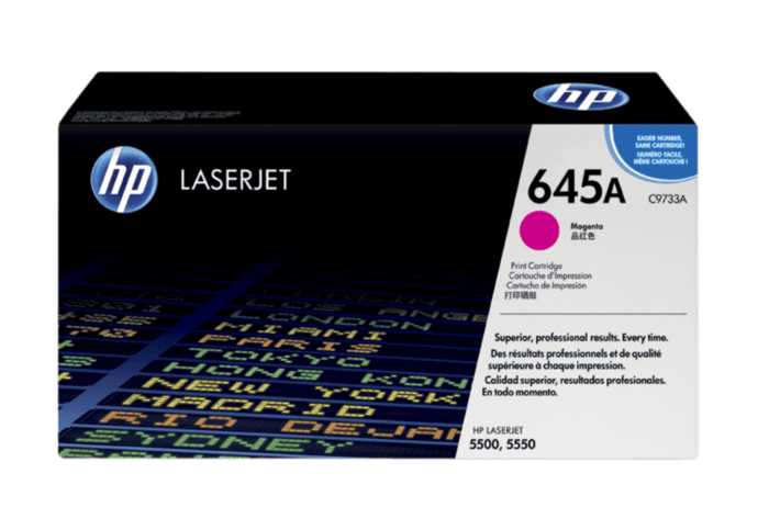 Cartucho de Tóner HP 645A Magenta LaserJet Original