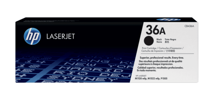 Cartucho de Tóner HP 36A Negro LaserJet Original