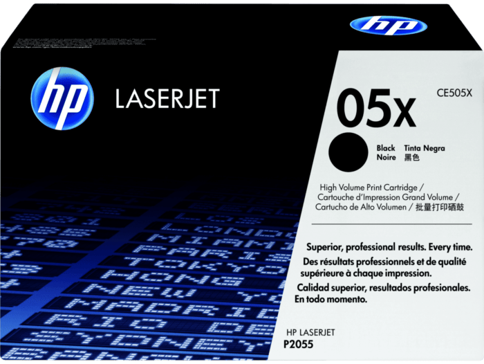Cartucho de Tóner HP 05X Negro Alto Rendimiento LaserJet Original