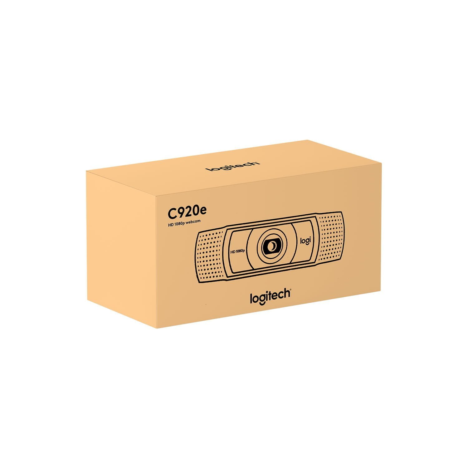 Camara Logitech B2B-C920E-Business Full Hd C/Tapa-Black
