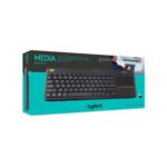 Teclado Logitech K400 Plus Wirelees Touch Sp Black