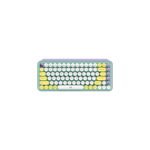 Teclado Logitech Pop Keys Multi-Device Wirelees Fresh Vives Lila Green - Imagen 2