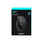 Mouse Logitech Lift Vertical Wireless Ergonomic Bt Black