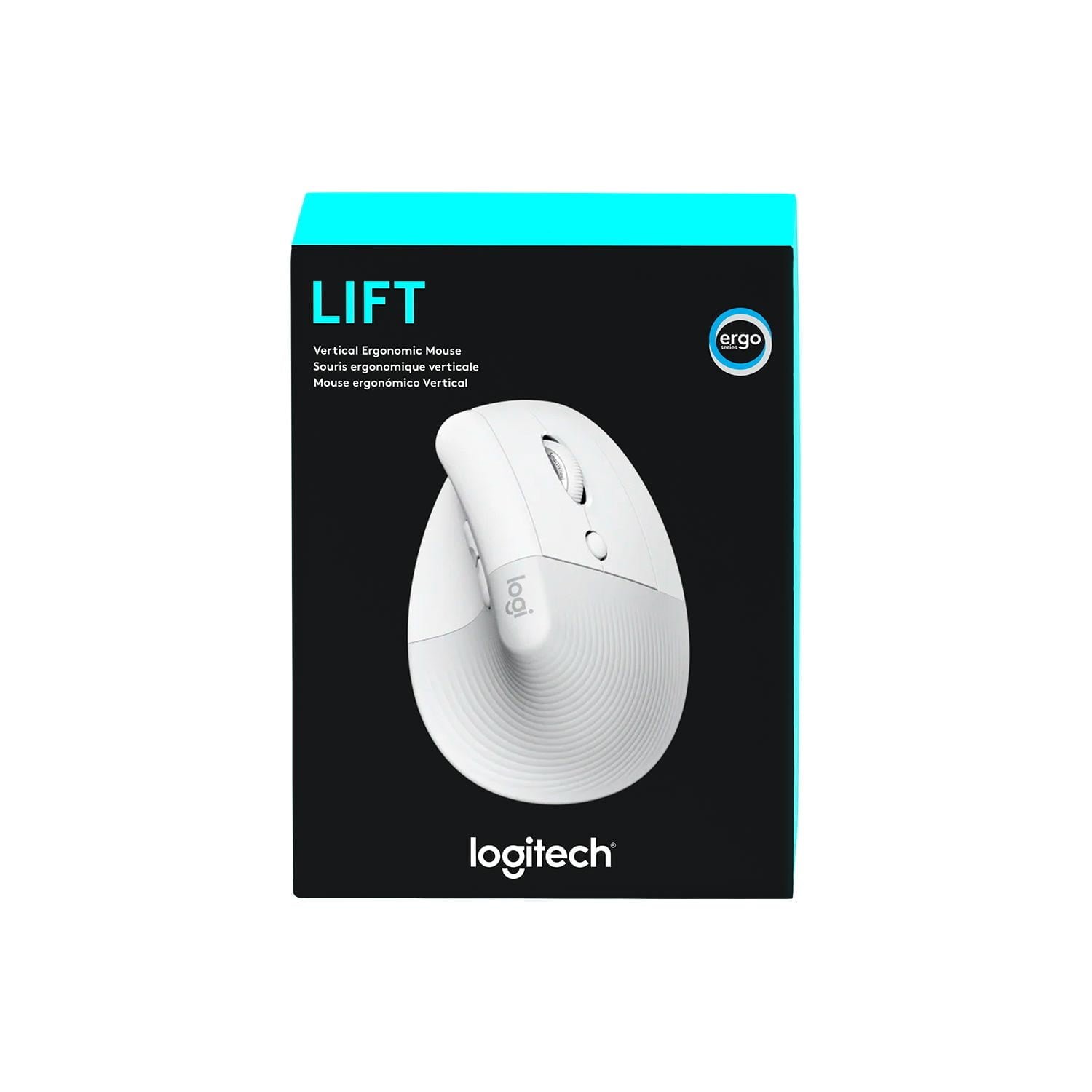 Mouse Logitech Lift Vertical Wireless Ergonomic Bt White