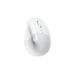 Mouse Logitech Lift Vertical Wireless Ergonomic Bt White - Imagen 2