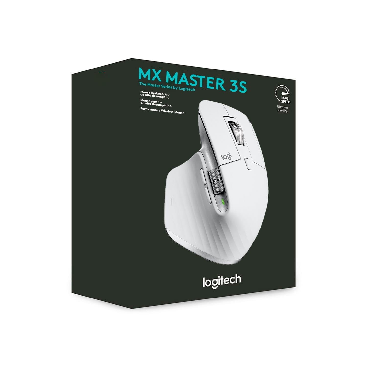 Mouse Logitech Mx Master 3S Wireless 8K USB-C Pale Grey