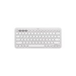 Teclado Logitech Pebble Keys 2 K380S Bluetooth/Wireless Sp White - Imagen 2