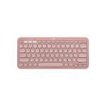 Teclado Logitech Pebble Keys 2 K380S Bluetooth/Wireless Sp Rosa - Imagen 2