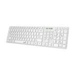 Teclado Genius Smarts Slimstar 126 Usb Multimedia Sp White - Imagen 2