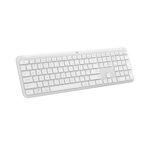 Teclado Logitech Signature Slim Silent K950 Wireless Bolt/Bluetooth Sp White - Imagen 2