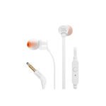Audifonos Jbl Tune 110 Pure Bass Sound-Hans-Free Calls-White