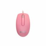Mouse óptico TEROS TE-1221S 1000 DPI USB 3 botones Pink