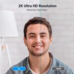 Camara Web Ugreen Cm717 Fhd 2K 30 Fps Negro 25442 - Imagen 2