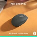 Mouse Inalambrico Logitech M196 Bluetooth Grafito - Imagen 2