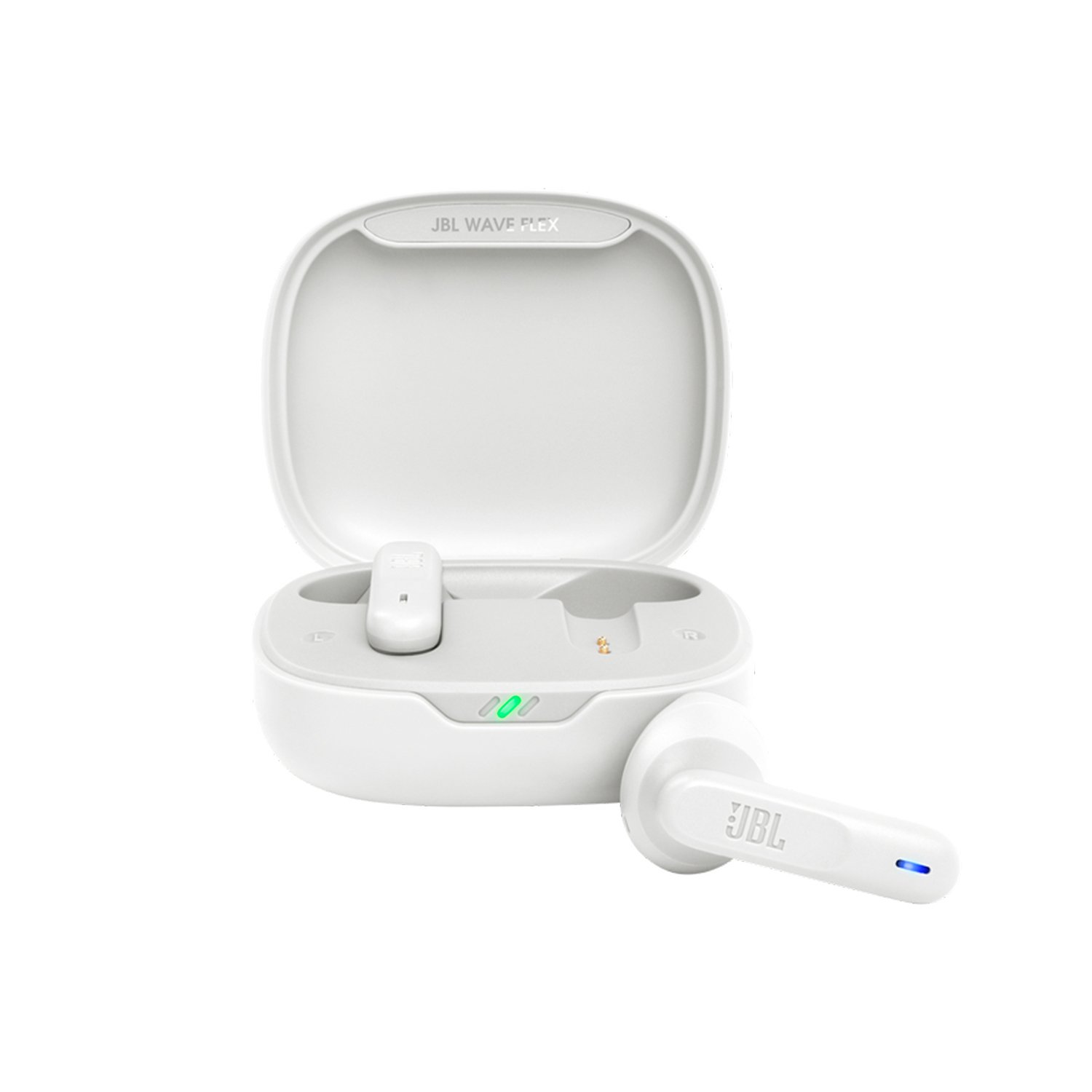 Audifonos Inalambricos JBL Bluetooth Wave Flex Perfect Fit Blanco