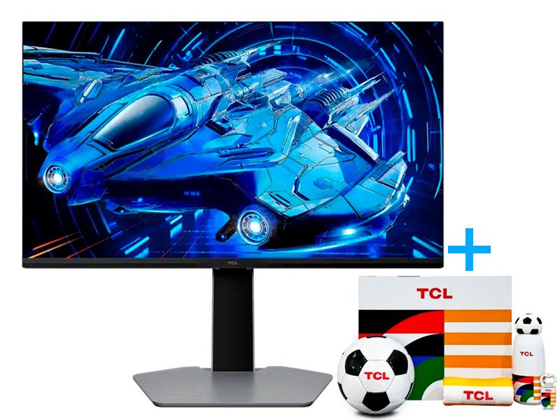 MONITOR TCL IPS 25G64 GAMING FHD QD-MINI LED 300HZ/ 1MS DP PIVOTE 25