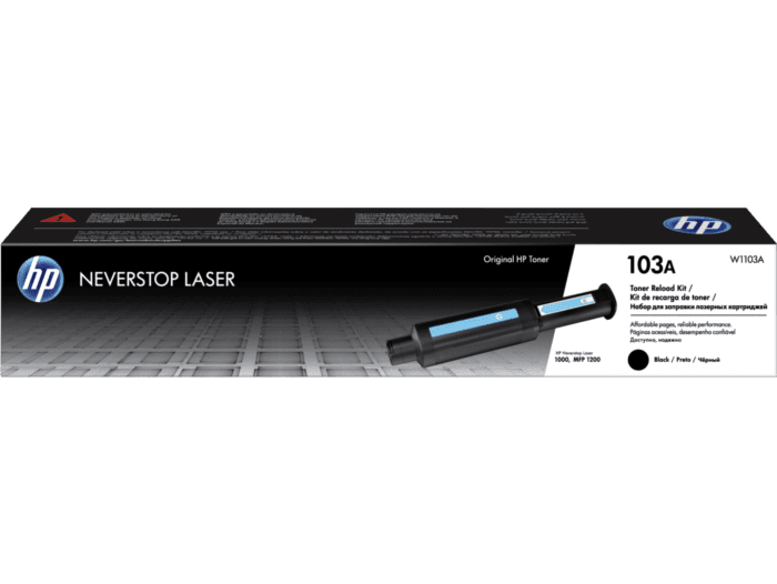 Kit de recarga de Tóner HP 103A Negro Original Laser