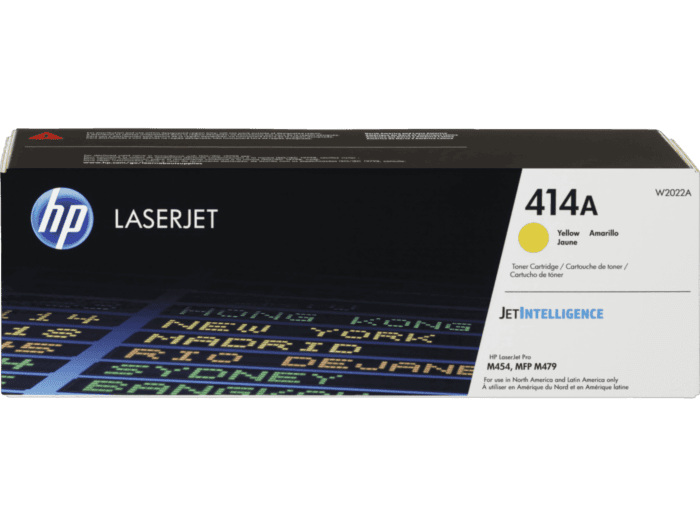 Cartucho de Tóner HP 414A Amarillo LaserJet Original