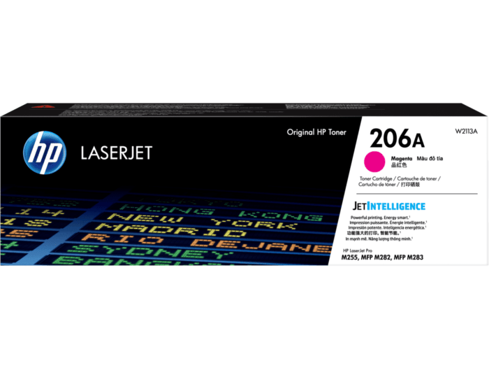 Cartucho de tóner original HP LaserJet 206A magenta