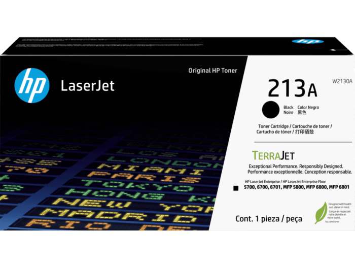 Cartucho de tóner original HP LaserJet 213A negro