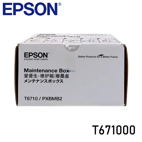 Caja De Mantenimiento Epson T671000/PXBM2B [T6710] WorkForce Pro WF-5190 / WF-5690 / WF-R5190 / WF-R5690 Original
